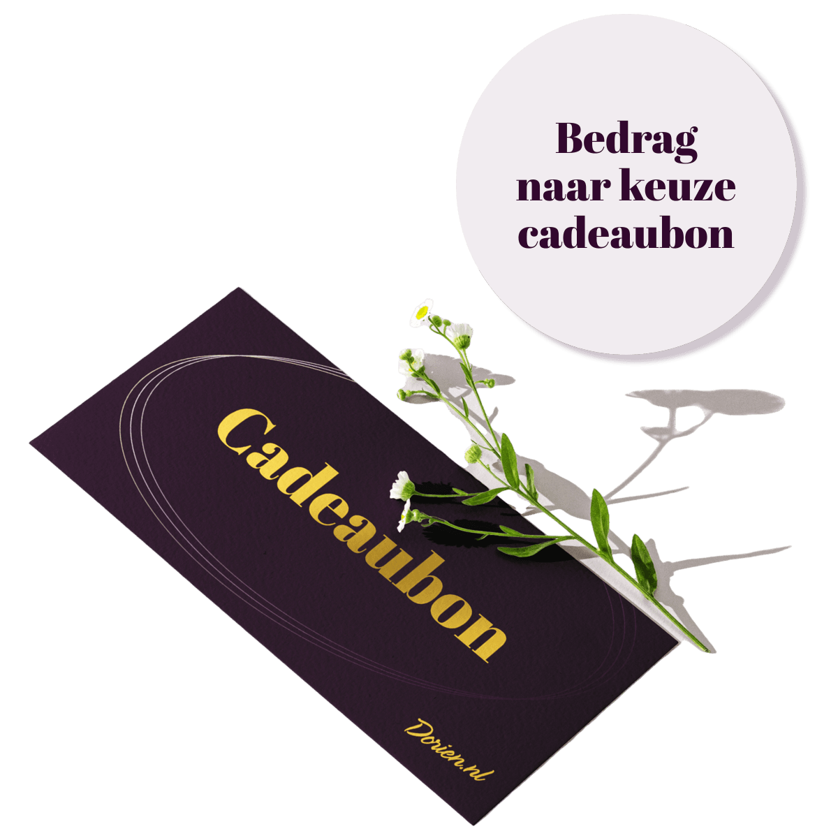 Cadeaubon van Beauty by Dorien met een vrij te kiezen bedrag